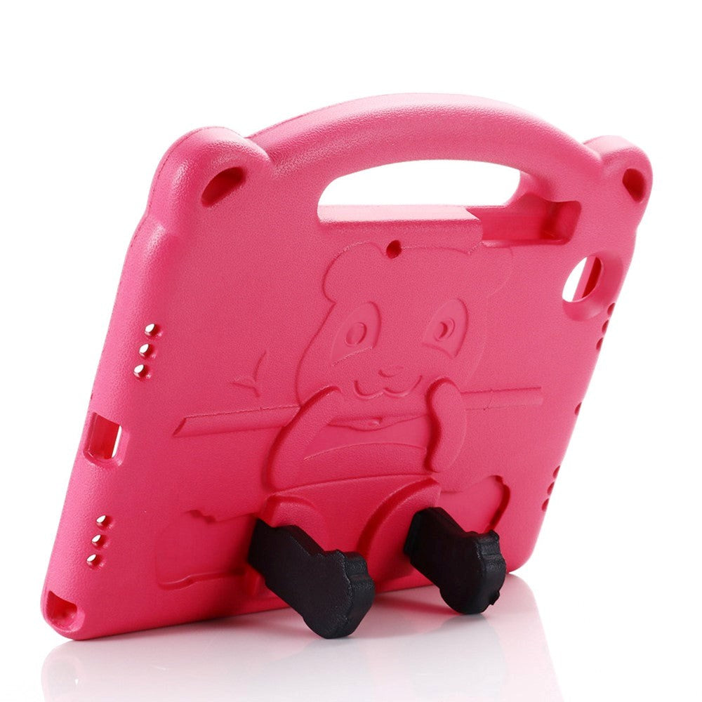 Samsung Galaxy Tab A8 10.5" (2021) Børne Cover - Panda Kickstand Cover - Pink