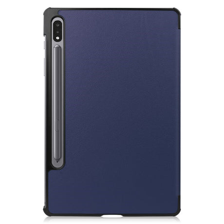 EIDERWOOD Samsung Galaxy Tab S8 Kunstlæder Trifold Flip Cover - Blå
