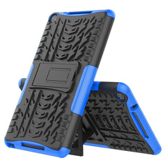 Huawei MediaPad M5 Lite 8 Håndværker Cover - Slim 2-in-1 Cover - Sort / Blå