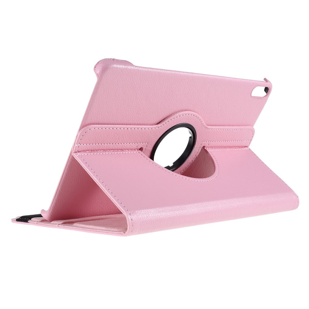 Huawei MatePad Pro 10.8" Klassisk Læder Cover m. 360⁰ Ståfunktion - Lyserød