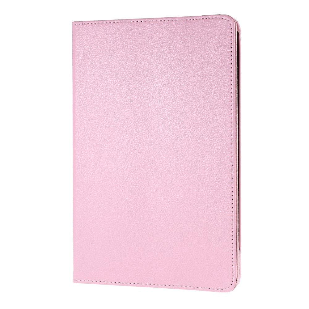 Huawei MatePad Pro 10.8" Klassisk Læder Cover m. 360⁰ Ståfunktion - Lyserød