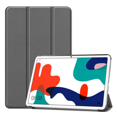 Huawei MatePad 10.4 Tri-Fold Læder Cover V2 - Grå
