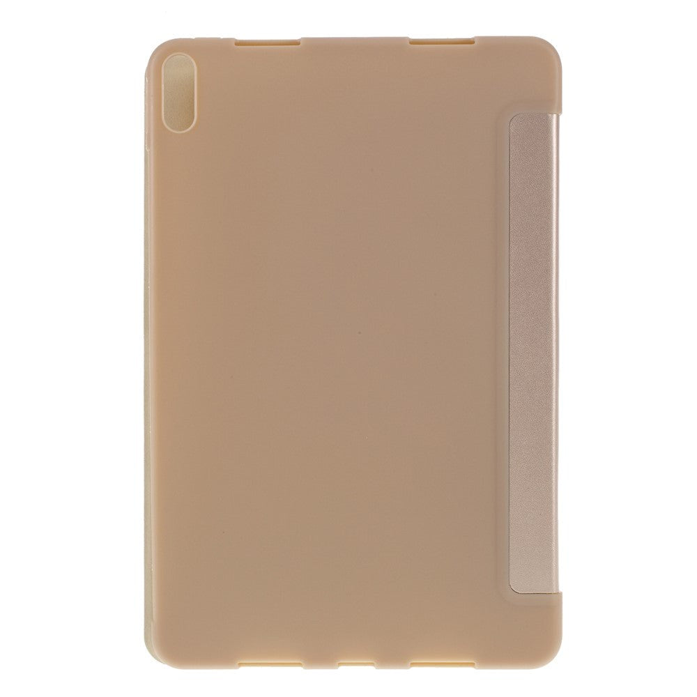 Huawei MatePad 10.8 Pro Læder Cover m. Tri-Fold - Guld