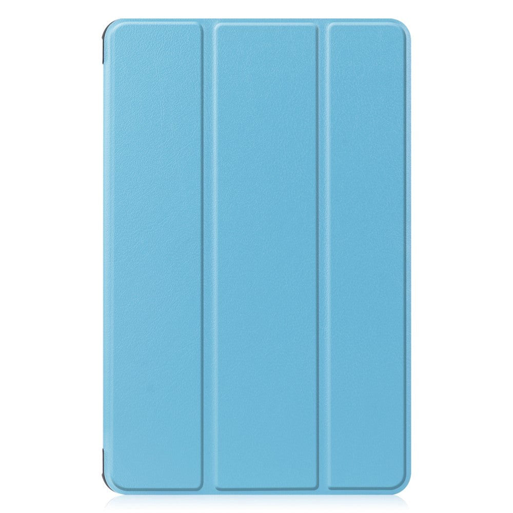 Huawei MatePad 10.4 Tri-Fold Læder Cover - Lyseblå