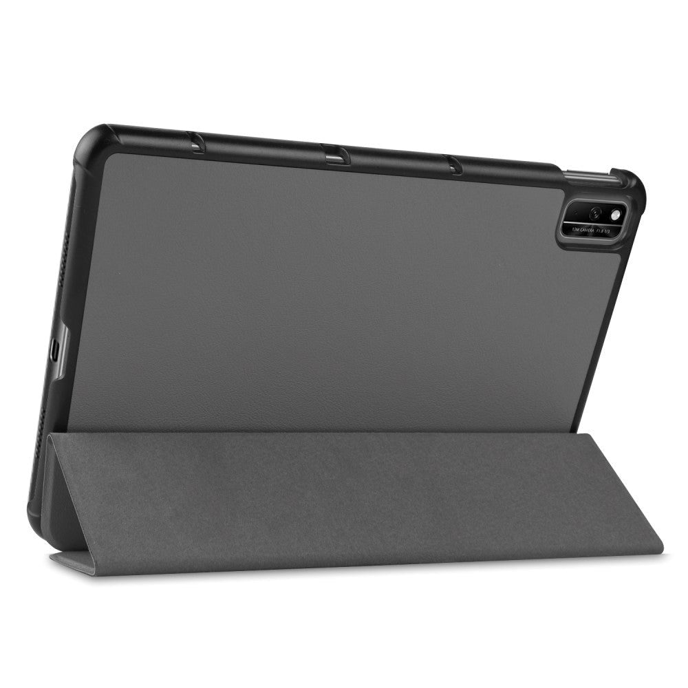 Huawei MatePad 10.4 Tri-Fold Læder Cover - Grå