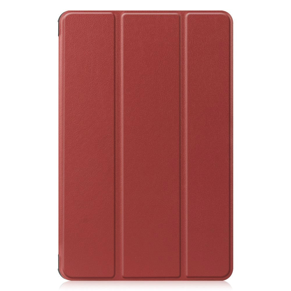 Huawei MatePad 10.4 Tri-Fold Læder Cover - Brun