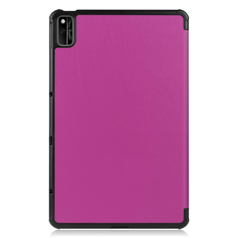 Huawei MatePad 10.4 Tri-Fold Læder Cover - Lilla