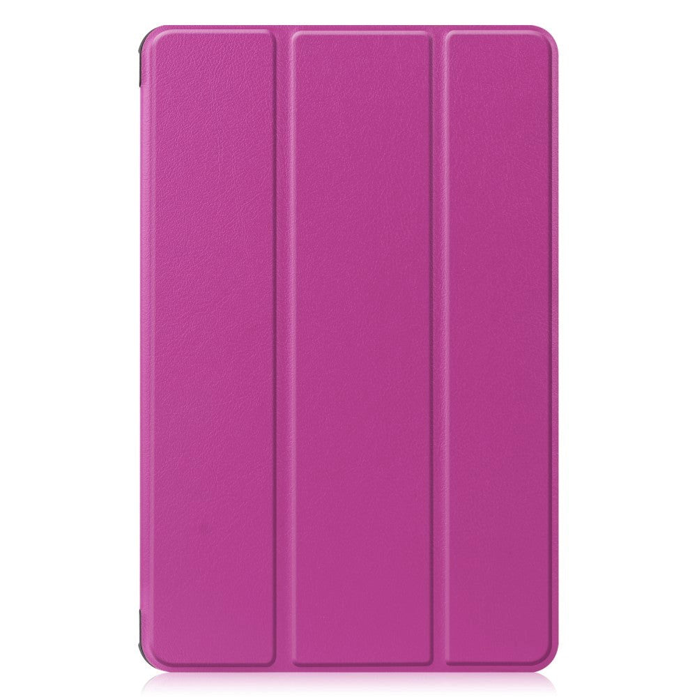 Huawei MatePad 10.4 Tri-Fold Læder Cover - Lilla