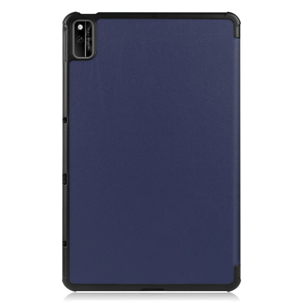 Huawei MatePad 10.4 Tri-Fold Læder Cover - Blå