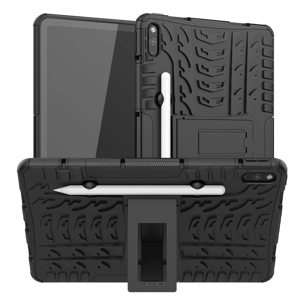 Huawei MatePad 10.4" Dækspor Cover m. Pen Holder & Kickstand - Sort