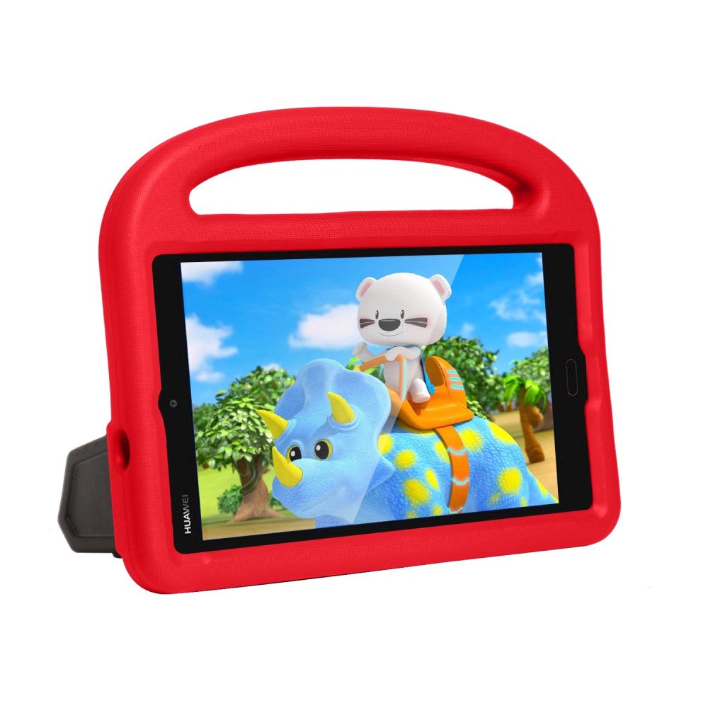 Huawei MediaPad M3 8.4" Børne cover - Sparrow Kickstand Cover - Rød
