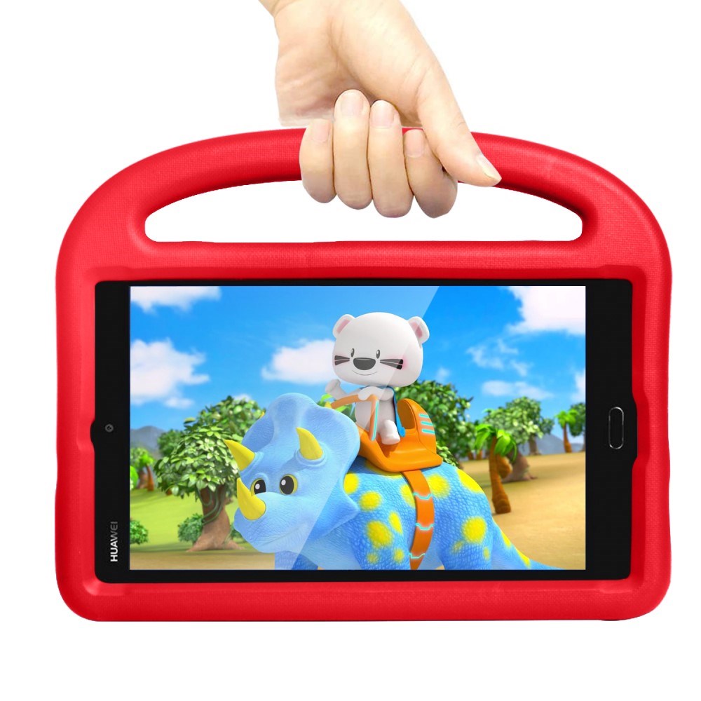 Huawei MediaPad M3 8.4" Børne cover - Sparrow Kickstand Cover - Rød