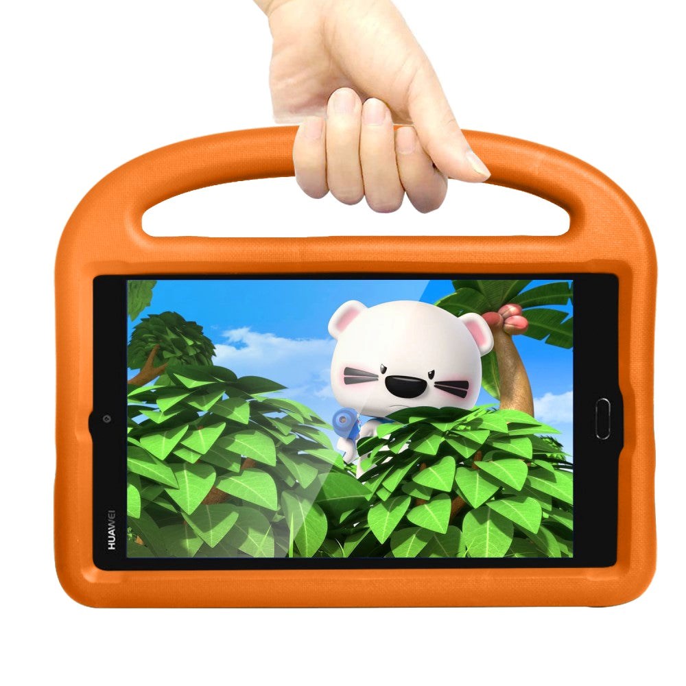 Huawei MediaPad M3 8.4" Børne cover - Sparrow Kickstand Cover - Orange