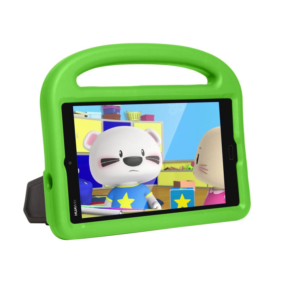 Huawei MediaPad M3 8.4" Børne cover - Sparrow Kickstand Cover - Grøn