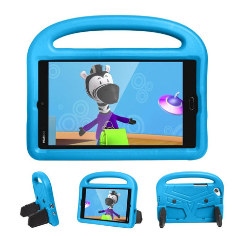 Huawei MediaPad M3 8.4" Børne cover - Sparrow Kickstand Cover - Blå