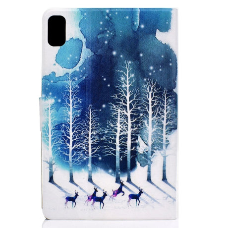Huawei MatePad 10.4" Cover m. Ståfunktion & Kortholder - Vintertræer