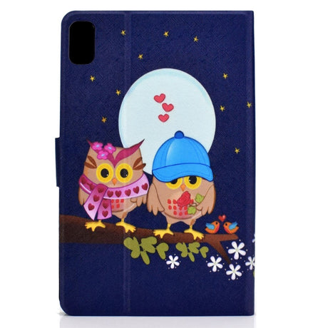 Huawei MatePad 10.4" Cover m. Ståfunktion & Kortholder - Uglefamilie
