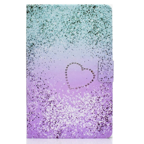 Huawei MatePad 10.4" Cover m. Ståfunktion & Kortholder - Hjerte & Glimmer