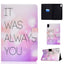 Huawei MatePad 10.4" Cover m. Ståfunktion & Kortholder - It Was Always You