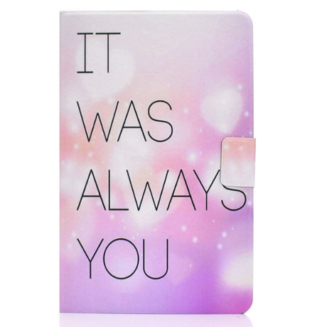 Huawei MatePad 10.4" Cover m. Ståfunktion & Kortholder - It Was Always You