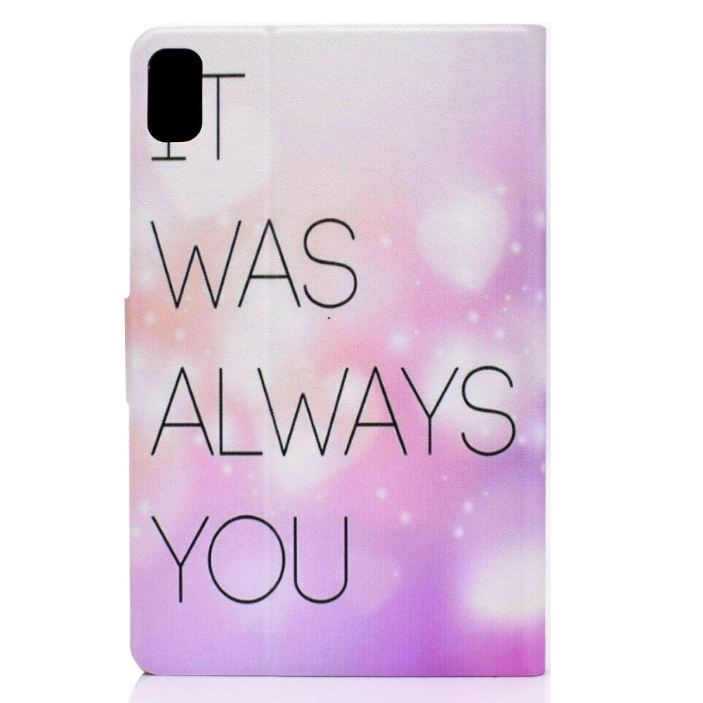 Huawei MatePad 10.4" Cover m. Ståfunktion & Kortholder - It Was Always You
