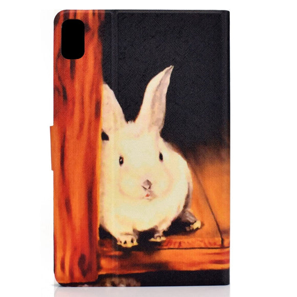 Huawei MatePad 10.4" Cover m. Ståfunktion & Kortholder - Kanin