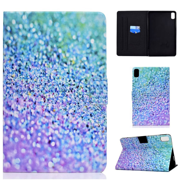 Huawei MatePad 10.4" Cover m. Ståfunktion & Kortholder - Farverige Palietter