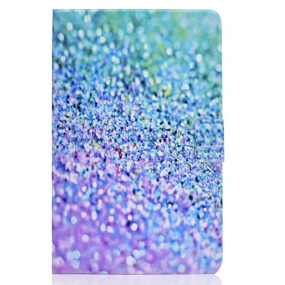 Huawei MatePad 10.4" Cover m. Ståfunktion & Kortholder - Farverige Palietter