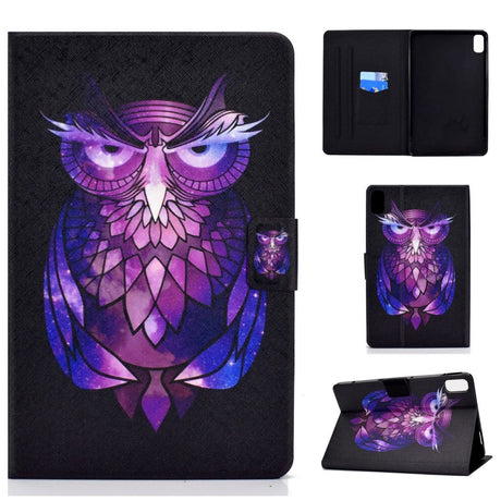 Huawei MatePad 10.4" Cover m. Ståfunktion & Kortholder - Ugle