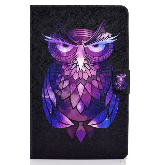 Huawei MatePad 10.4" Cover m. Ståfunktion & Kortholder - Ugle