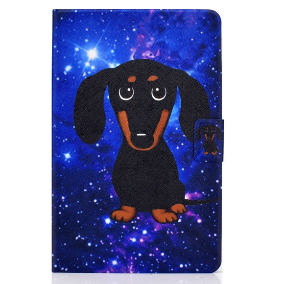 Huawei MatePad 10.4" Cover m. Ståfunktion & Kortholder - Hund