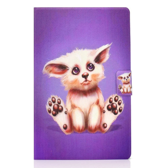 Huawei MatePad T10 / T10s Cover m. Ståfunktion & Kortholder - Lille Kat