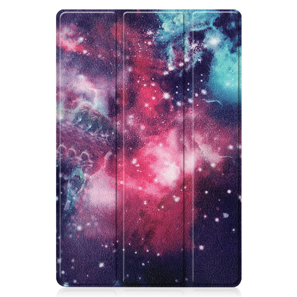 Huawei MatePad 11 Tri-fold Flip Cover m. Vågeblus Funktion - Stjernehimmel