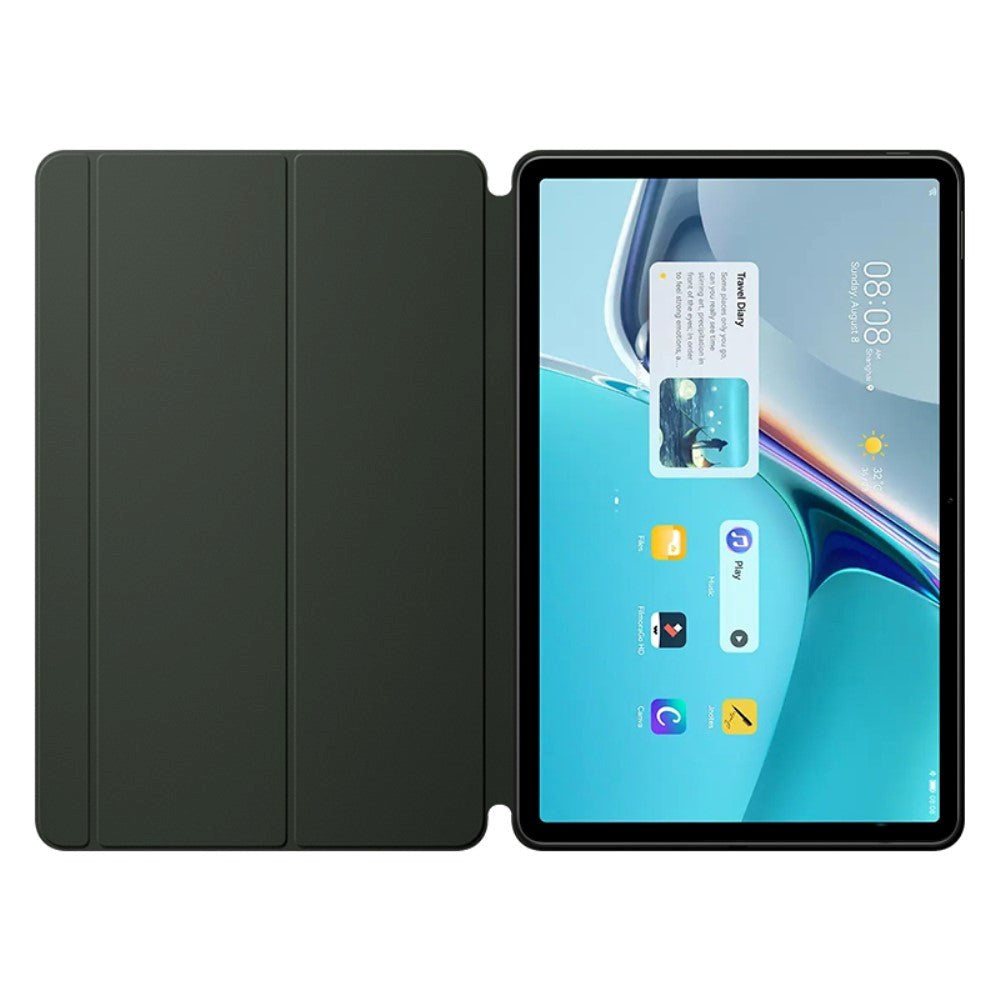 Huawei MatePad 11 Magnetisk Tri-Fold Cover - Grøn