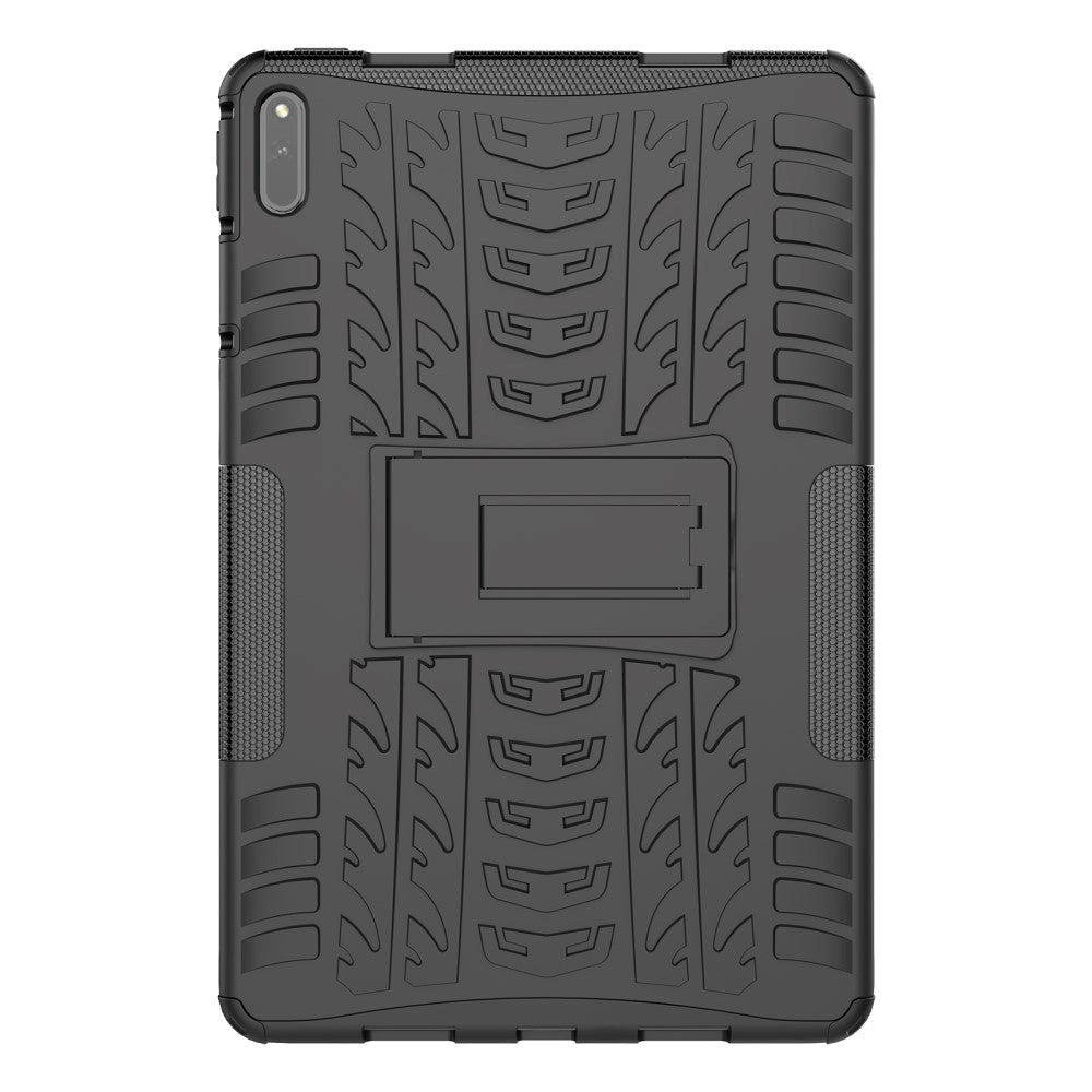 Huawei MatePad 11 Håndværker Cover m. Dæk Design & Ståfunktion - Sort