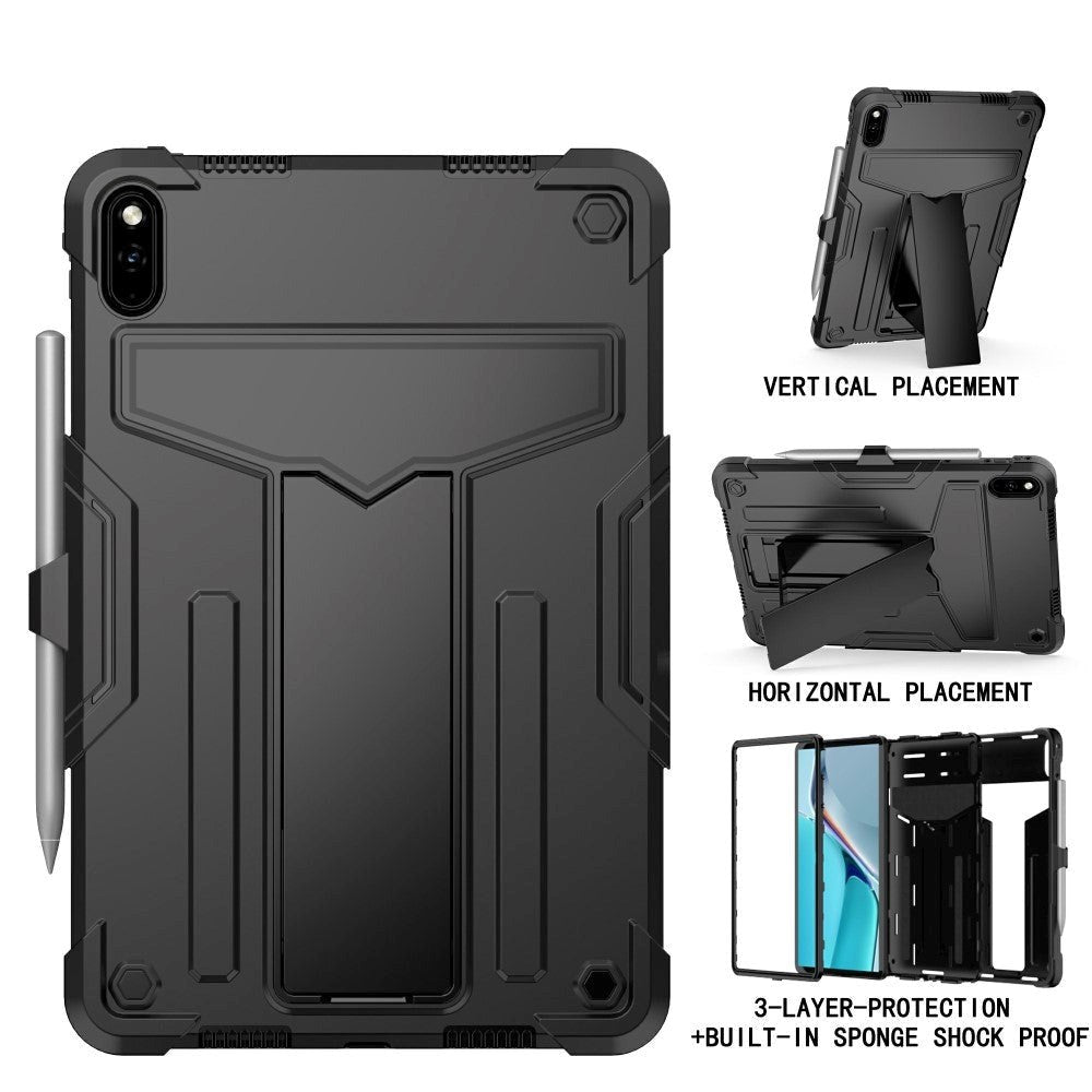 Huawei MatePad 11 Håndværker Cover m. Kickstand & Penholder - Sort
