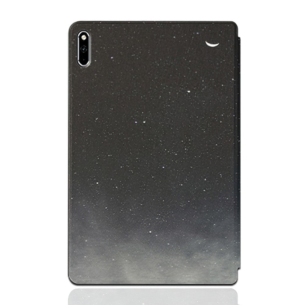 Huawei MatePad Pro 10.8 (2021/2019) Tri-Fold Læder Cover m. Ståfunktion - Stjernenat