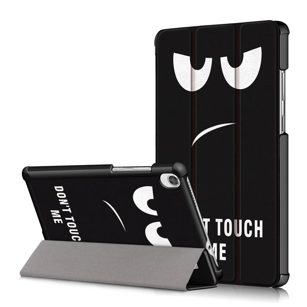 Lenovo Tab M8 (2nd Gen.) 8" Læder Cover m. Folde & Standerfunktion - "Don't Touch Me"