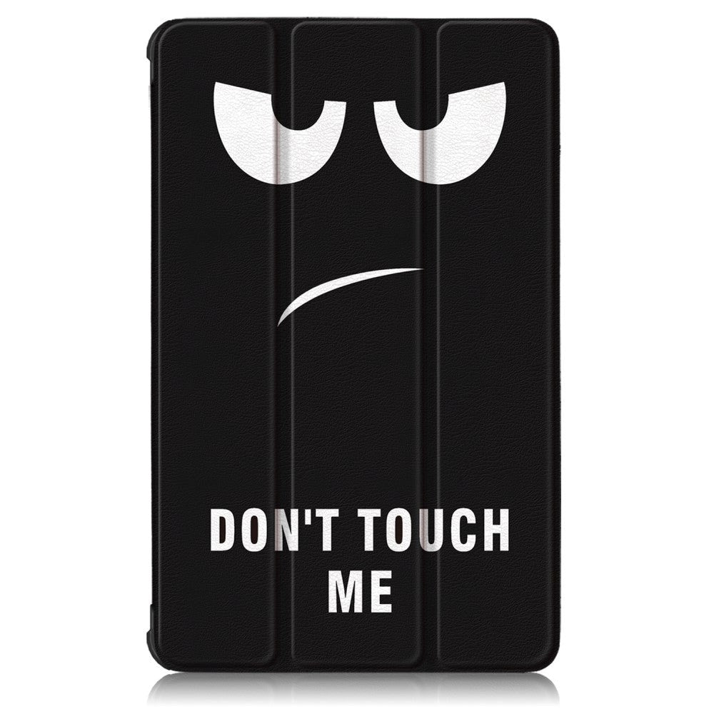 Lenovo Tab M8 (2nd Gen.) 8" Læder Cover m. Folde & Standerfunktion - "Don't Touch Me"