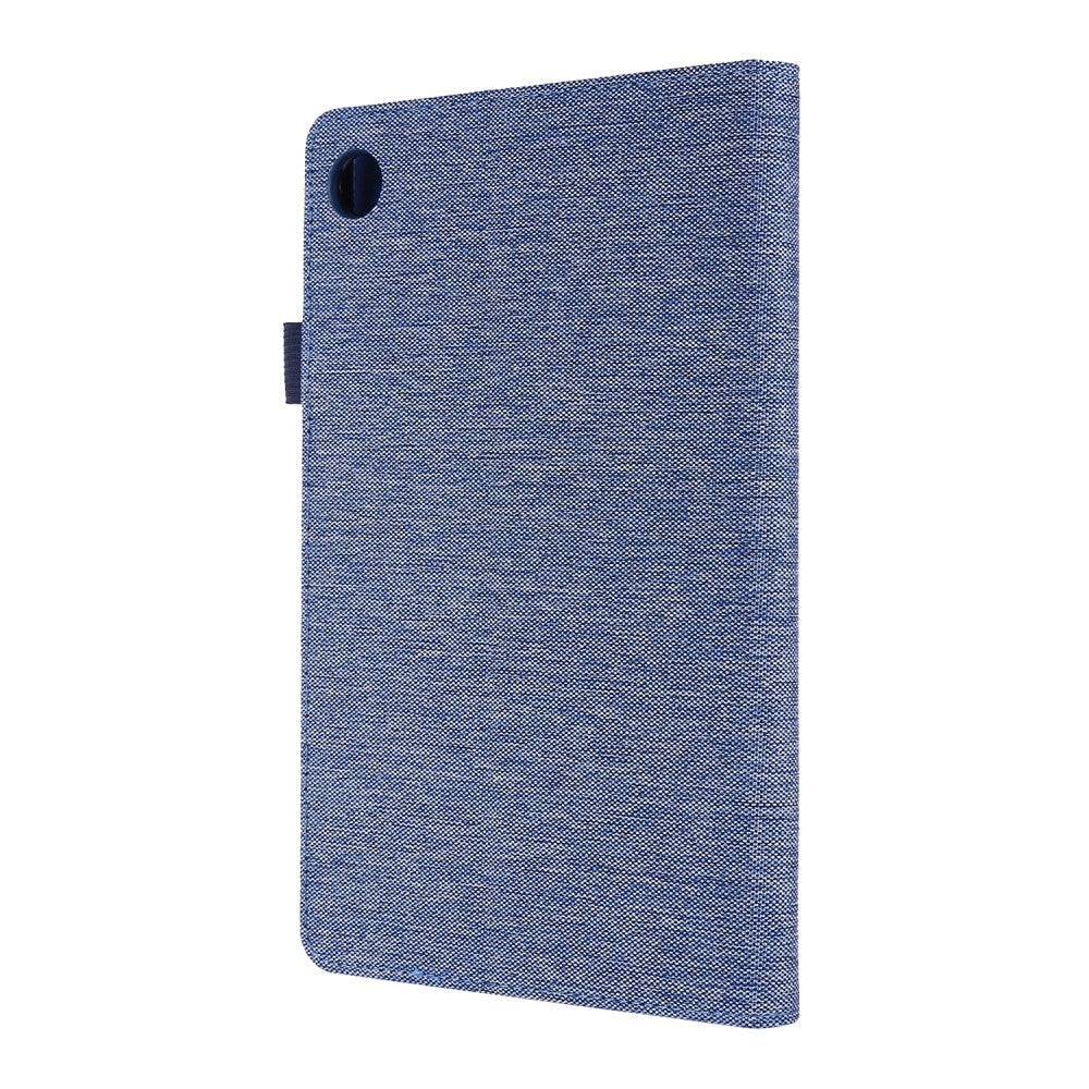 Lenovo Tab M8 (2nd Gen.) 8" Tekstil Cover m. Ståfunktion - Blå