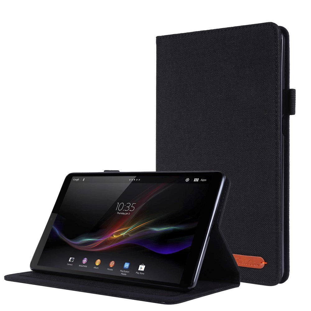 Lenovo Tab M8 (2nd Gen.) 8" Tekstil Cover m. Ståfunktion - Sort