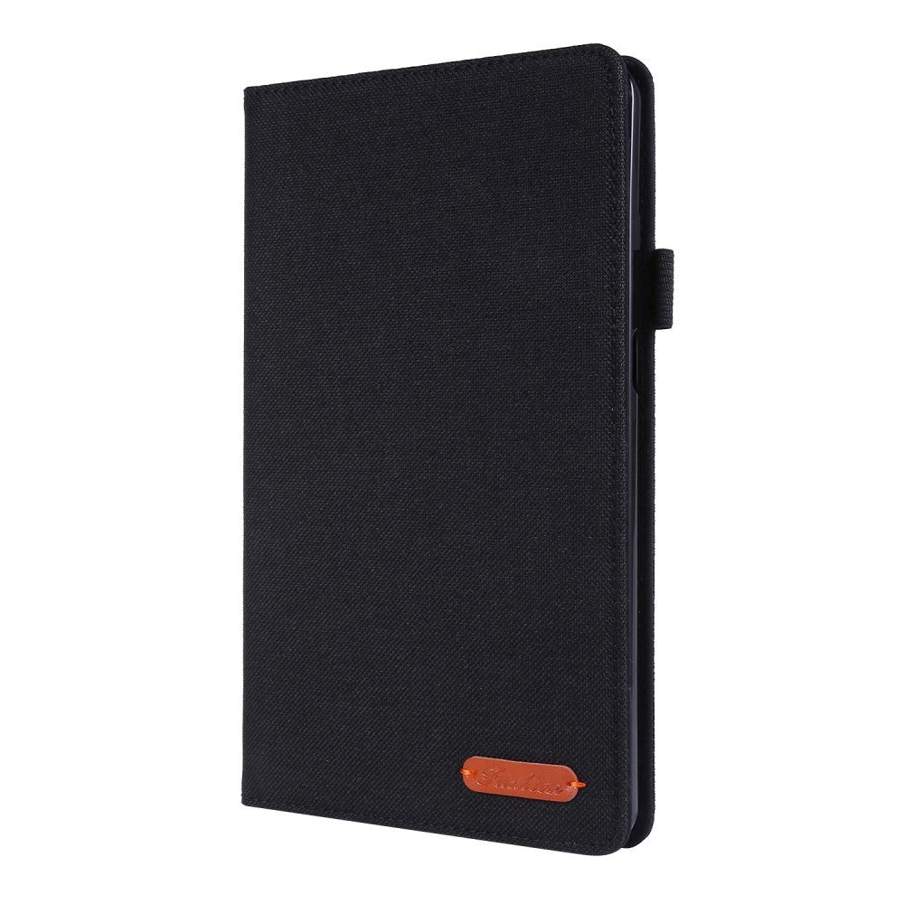 Lenovo Tab M8 (2nd Gen.) 8" Tekstil Cover m. Ståfunktion - Sort