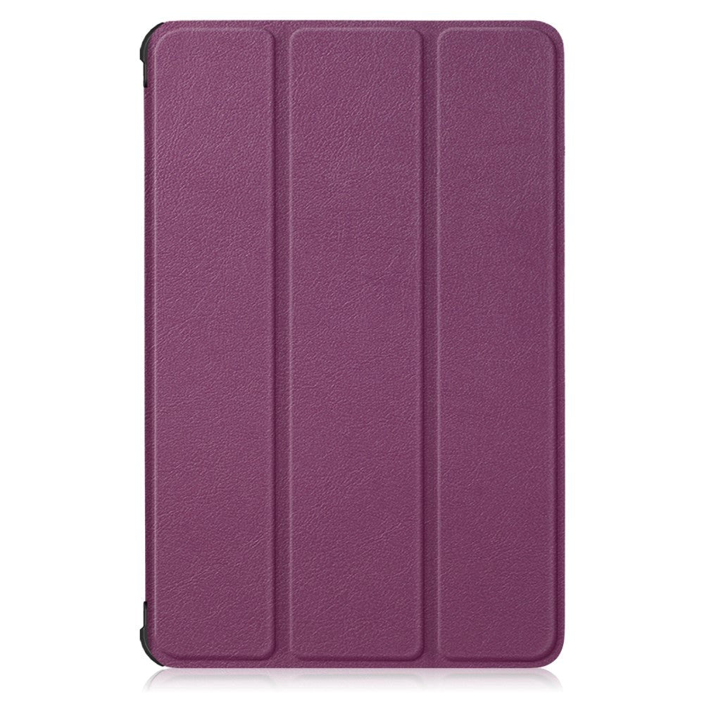 Lenovo Tab P11 Pro Tri-fold Flip Cover m. Vågeblus Funktion - Lilla