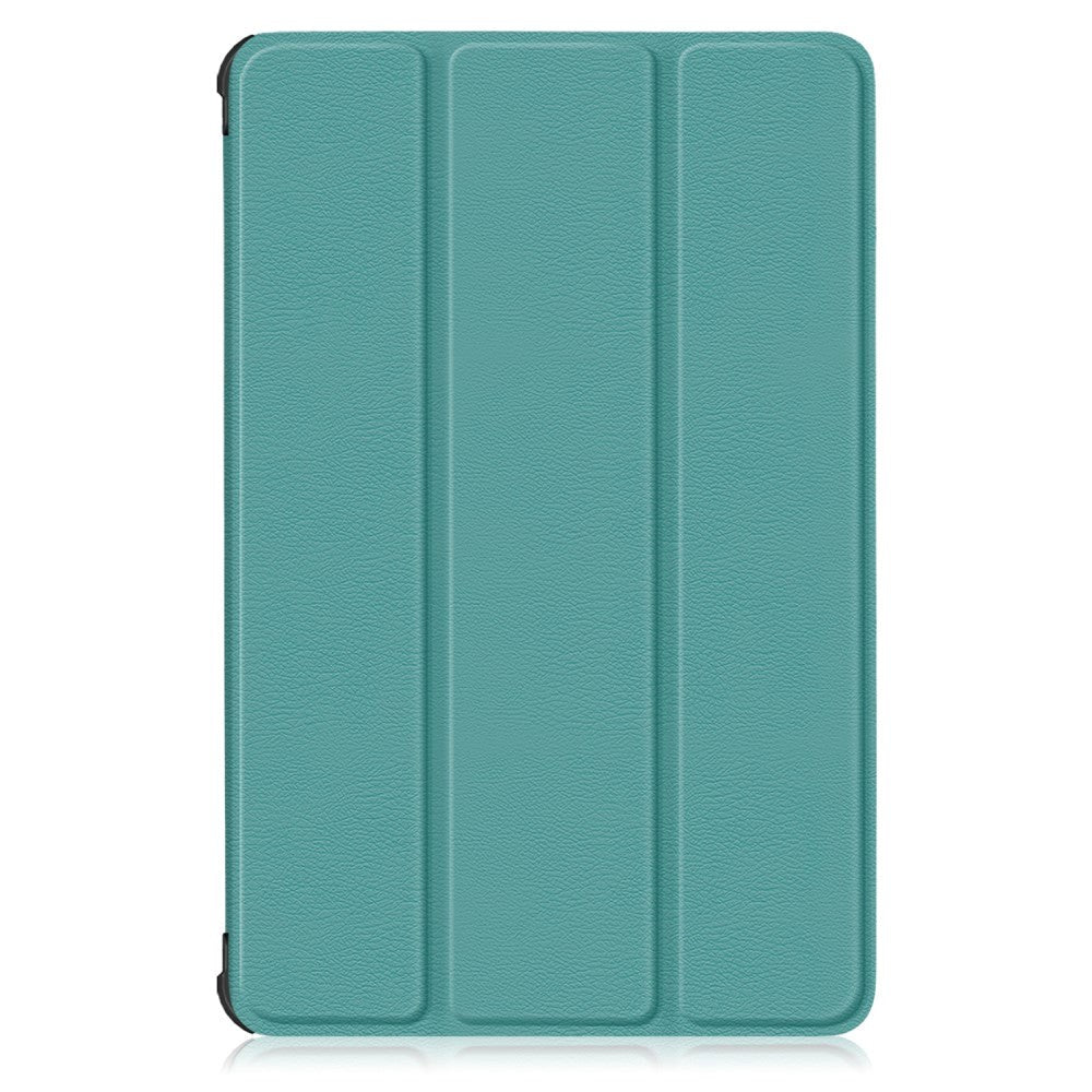 Lenovo Tab P11 Pro Tri-fold Flip Cover m. Vågeblus Funktion - Grøn