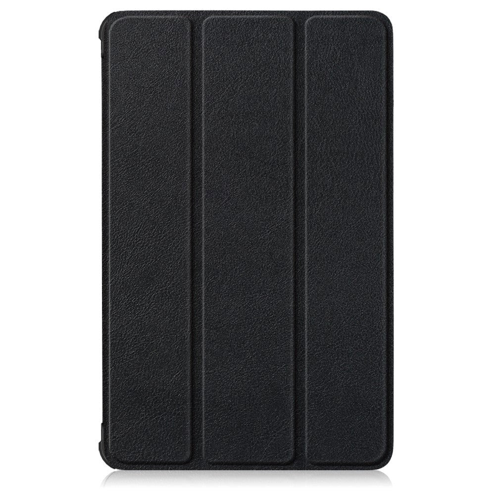 Lenovo Tab P11 / P11 (5G) / P11 Plus Tri-Fold Flip Cover m. Vågeblus Funktion - Sort