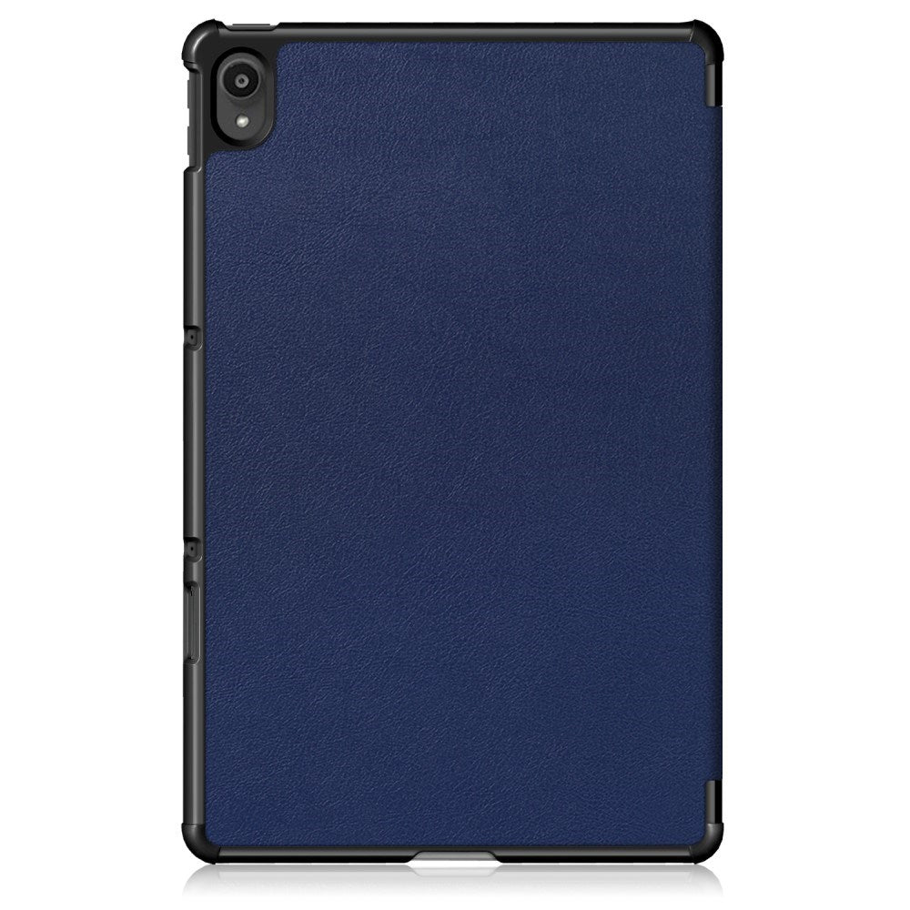 Lenovo Tab P11 / P11 (5G) / P11 Plus Tri-Fold Flip Cover m. Vågeblus Funktion - Blå