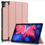Lenovo Tab P11 / P11 (5G) / P11 Plus Tri-Fold Flip Cover m. Vågeblus Funktion - Rose Gold