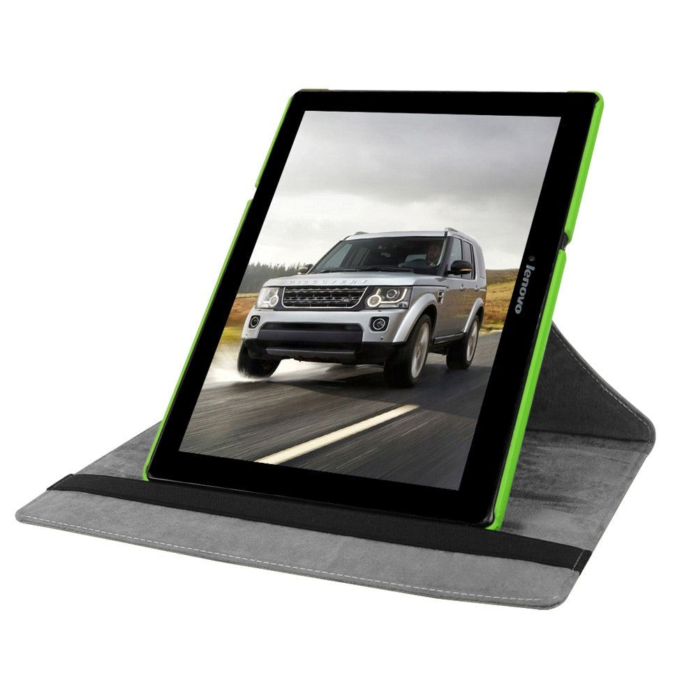 Lenovo Tab3 10 Klassisk 360 Graders Etui m. Ståfunktion Grøn
