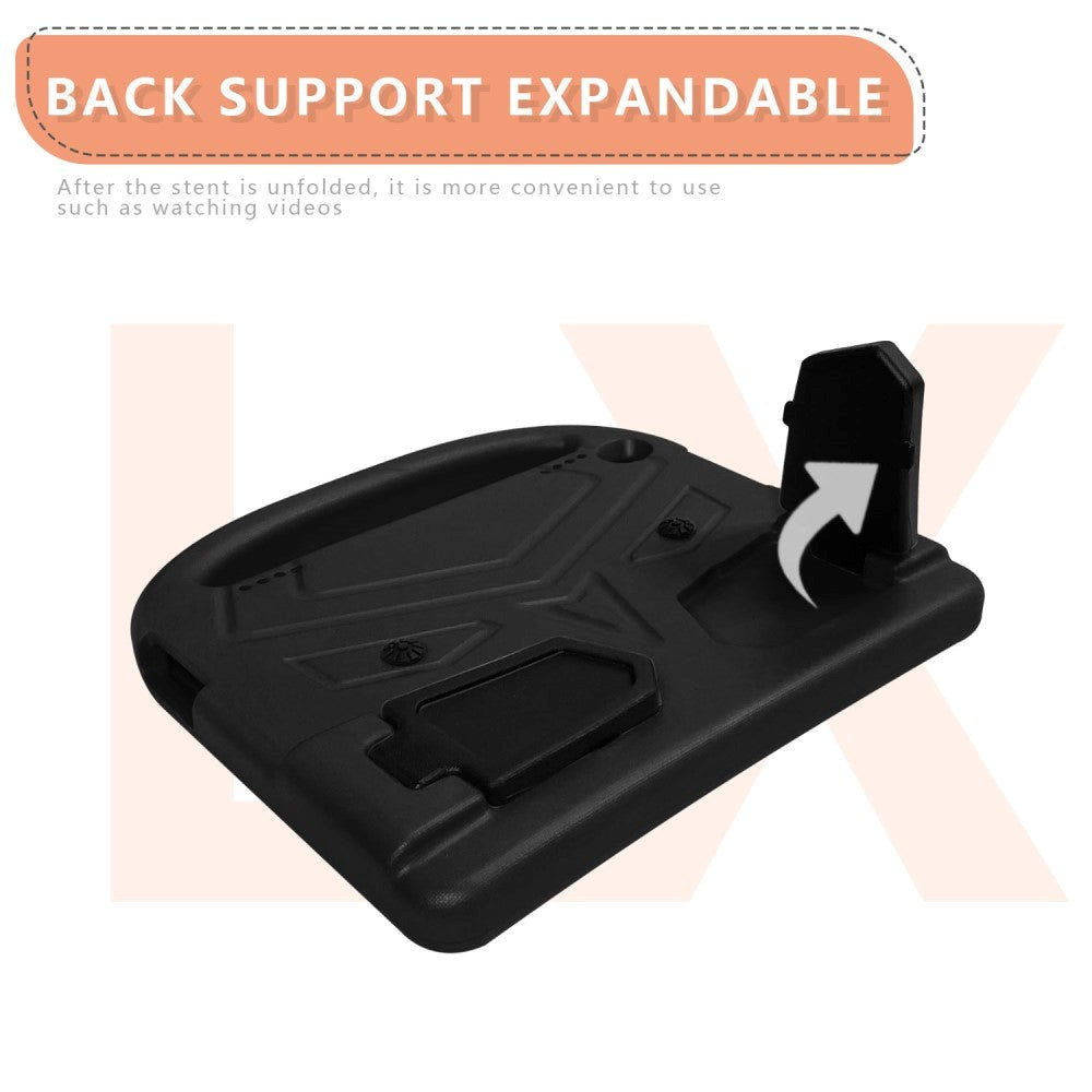 Lenovo Tab M10 HD 10.1" (TB-X505F) / FHD 10.1" (TB-X605) Børne Cover m. Kickstand - Sort