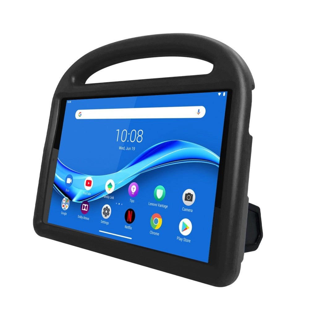 Lenovo Tab M10 HD 10.1" (TB-X505F) / FHD 10.1" (TB-X605) Børne Cover m. Kickstand - Sort